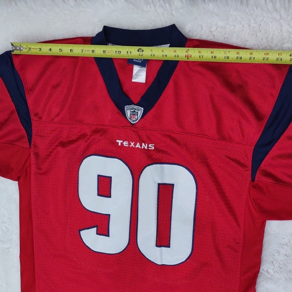 REEBOK NFL Red Texans Football Jersey - Picture 12 of 17